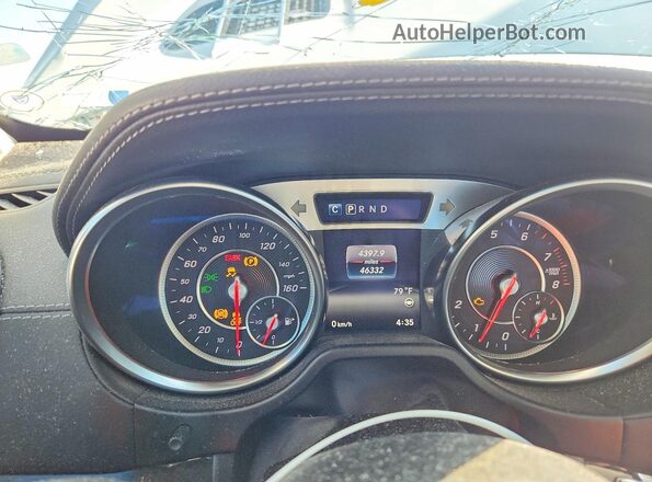 WDDJK6GA2KF056866 2019 MERCEDES-BENZ SL White Вид щитка приладів