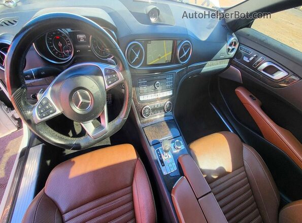 WDDJK6GA3HF044203 2017 MERCEDES-BENZ SL White ხელსაწყოთა პანელის ხედი