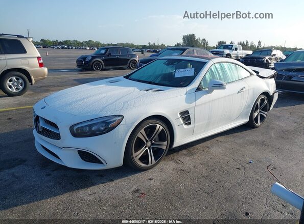 WDDJK6GA5HF041027 2017 MERCEDES-BENZ SL 450 White Przód lewy