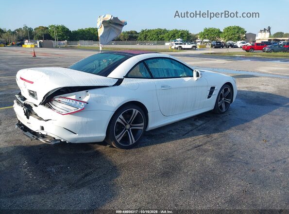 WDDJK6GA5HF041027 2017 MERCEDES-BENZ SL 450 White Tył prawy