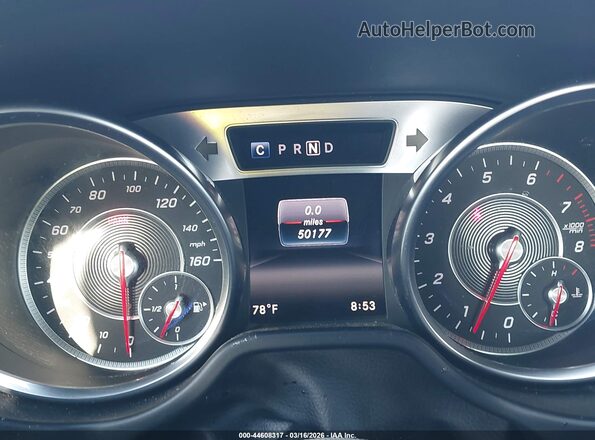 WDDJK6GA5HF041027 2017 MERCEDES-BENZ SL 450 White Widok tylnych siedzeń