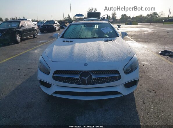 WDDJK6GA5HF041027 2017 MERCEDES-BENZ SL 450 White Widok zestawu wskaźników