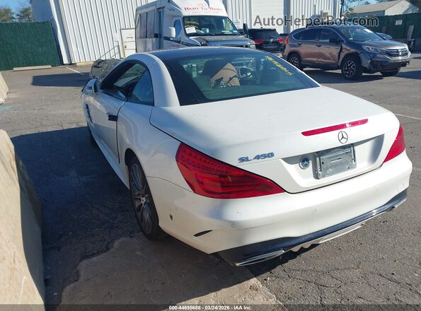 WDDJK6GA9KF058467 2019 MERCEDES-BENZ SL 450 White Tył lewy