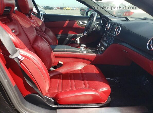 WDDJK7EA5HF045121 2017 MERCEDES-BENZ SL Black უკანა სავარძლების ხედი
