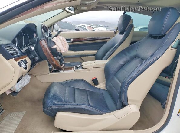 WDDKJ6FB1GF330910 2016 MERCEDES-BENZ E White Вид салону спереду