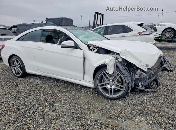 WDDKJ6FB1GF330910 2016 MERCEDES-BENZ E White Передня права чверть