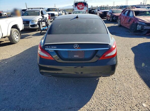 WDDLJ6FB0GA175638 2016 MERCEDES-BENZ CLS-CLASS Черный Вид сзади