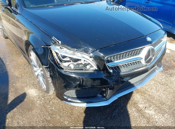 WDDLJ6FB6GA172615 2016 MERCEDES-BENZ CLS-CLASS Черный Вид спереди