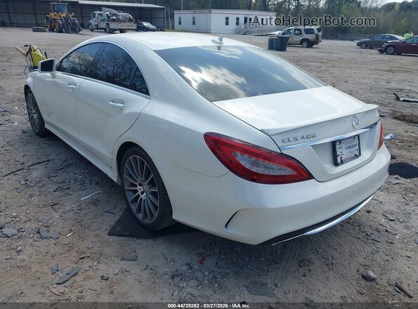 WDDLJ6HB3GA160130 2016 MERCEDES-BENZ CLS-CLASS Белый Задняя левая четверть