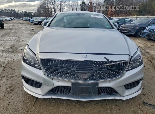 WDDLJ7DB3GA166019 2016 MERCEDES-BENZ CLS-CLASS Silver Widok z przodu