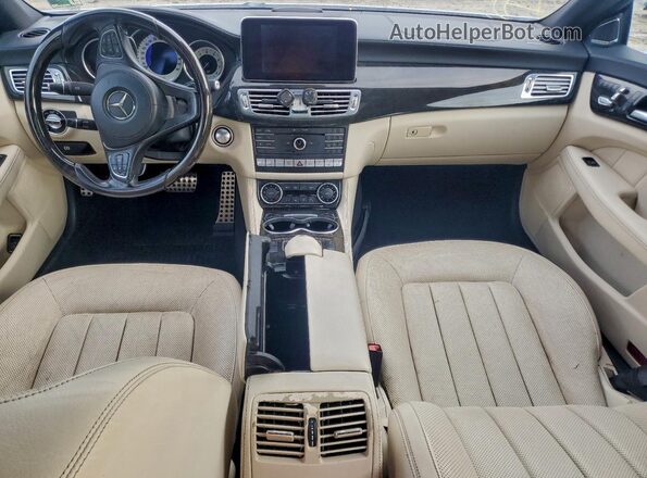 WDDLJ7DB3GA166019 2016 MERCEDES-BENZ CLS-CLASS Silver Widok deski rozdzielczej