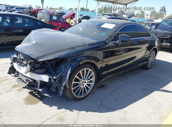 WDDLJ7DB4JA206549 2018 MERCEDES-BENZ CLS-CLASS Black Przód lewy