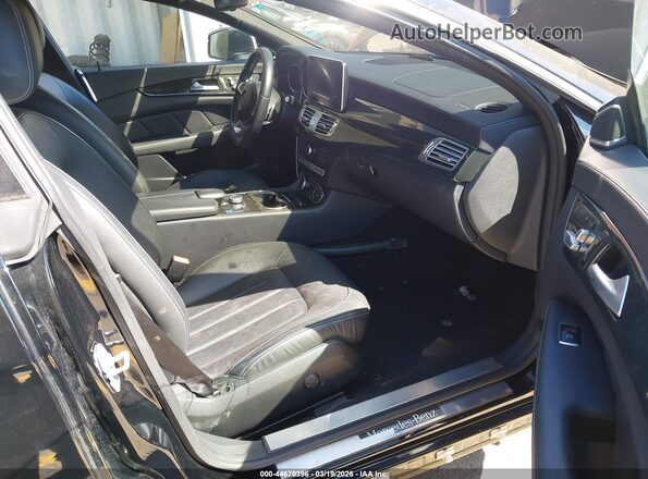 WDDLJ7DB4JA206549 2018 MERCEDES-BENZ CLS-CLASS Black Widok wnętrza z przodu