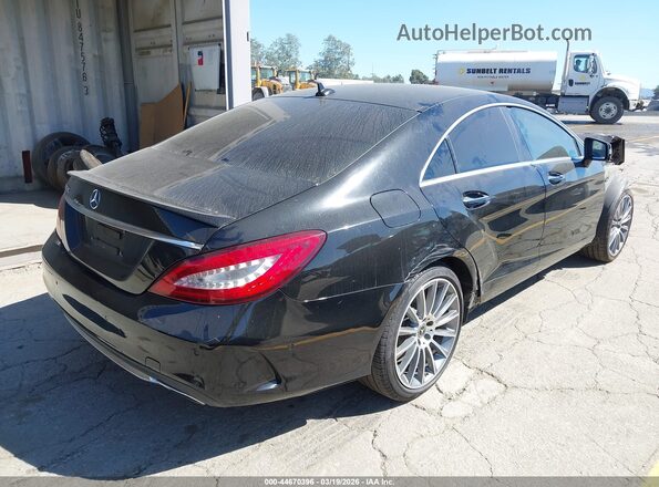 WDDLJ7DB4JA206549 2018 MERCEDES-BENZ CLS-CLASS Black Tył prawy