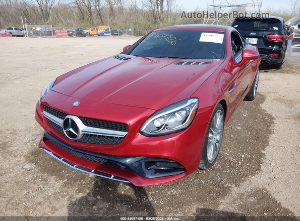 WDDPK3JA0HF137262 2017 MERCEDES-BENZ SLC 300 Красный 