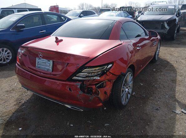 WDDPK3JA0HF137262 2017 MERCEDES-BENZ SLC 300 Красный 