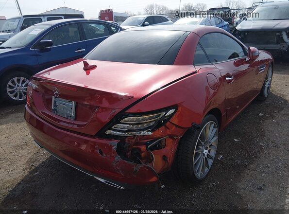 WDDPK3JA0HF137262 2017 MERCEDES-BENZ SLC 300 Красный 