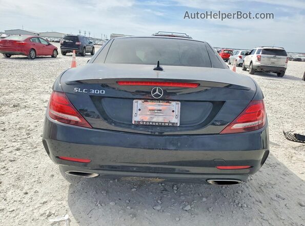 WDDPK3JA1KF164803 2019 MERCEDES-BENZ SLC Black უკანა სავარძლების ხედი