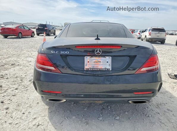 WDDPK3JA1KF164803 2019 MERCEDES-BENZ SLC Black უკანა ხედი