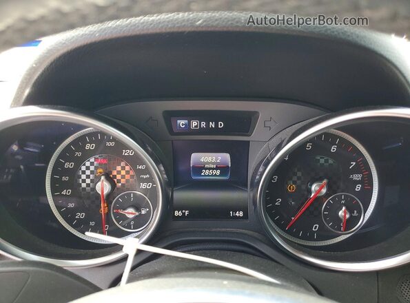 WDDPK3JA1KF164803 2019 MERCEDES-BENZ SLC Black ხელსაწყოთა პანელის ხედი