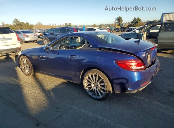 WDDPK3JA3JF149511 2018 MERCEDES-BENZ SLC Blue 