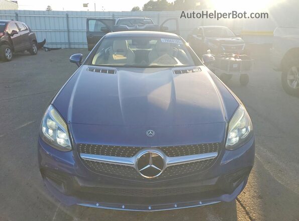 WDDPK3JA3JF149511 2018 MERCEDES-BENZ SLC Blue 