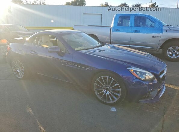 WDDPK3JA3JF149511 2018 MERCEDES-BENZ SLC Blue 