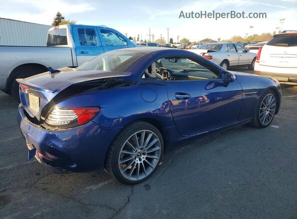 WDDPK3JA3JF149511 2018 MERCEDES-BENZ SLC Blue 