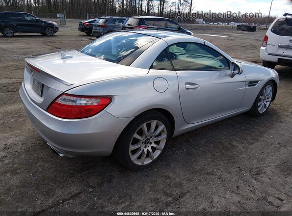 WDDPK3JA6GF119394 2016 MERCEDES-BENZ SLK 300 Серебряный Задняя правая четверть