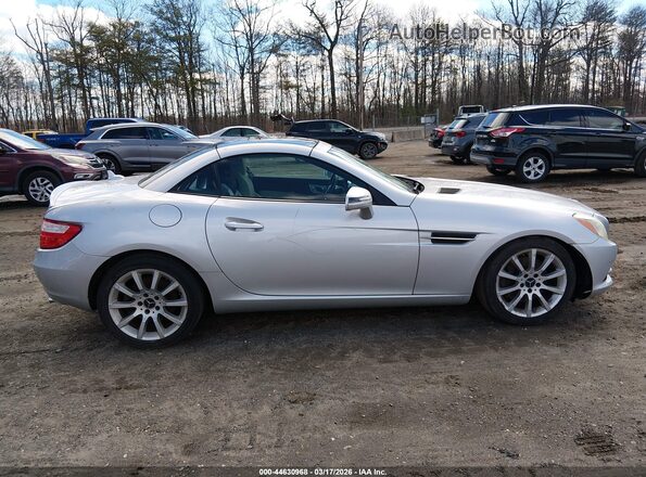 WDDPK3JA6GF119394 2016 MERCEDES-BENZ SLK 300 Серебряный Вид задней части салона