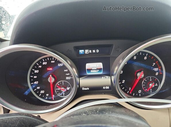 WDDPK3JA8HF138336 2017 MERCEDES-BENZ SLC White Widok zestawu wskaźników