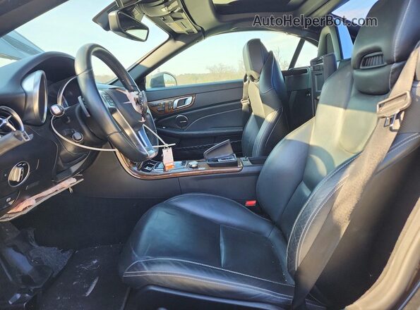 WDDPK3JA9GF121821 2016 MERCEDES-BENZ SLK Black Вид салону спереду