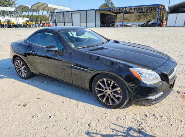 WDDPK3JA9GF121821 2016 MERCEDES-BENZ SLK Black Передня права чверть