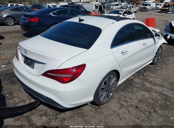 WDDSJ4EB0JN692312 2018 MERCEDES-BENZ CLA 250 White უკანა მარჯვენა