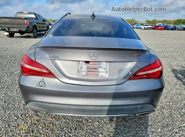 WDDSJ4EB0KN768466 2019 MERCEDES-BENZ CLA-CLASS Gray უკანა ხედი