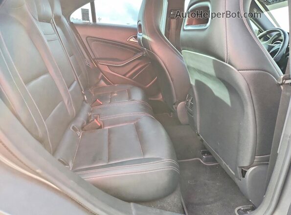 WDDSJ4EB0KN768466 2019 MERCEDES-BENZ CLA-CLASS Gray უკანა სავარძლების ხედი