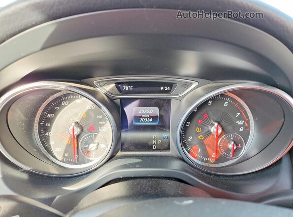 WDDSJ4EB0KN768466 2019 MERCEDES-BENZ CLA-CLASS Gray ხელსაწყოთა პანელის ხედი