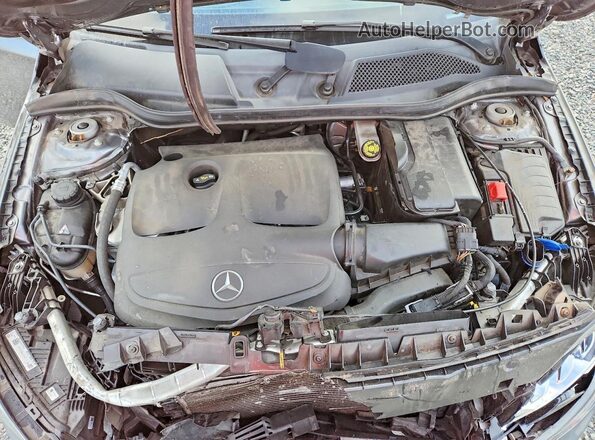 WDDSJ4EB0KN768466 2019 MERCEDES-BENZ CLA-CLASS Gray უკანა სალონის ხედი