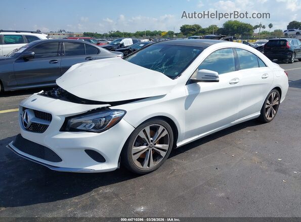 WDDSJ4EB0KN775708 2019 MERCEDES-BENZ CLA 250 White 