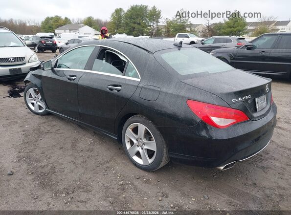 WDDSJ4EB1GN301046 2016 MERCEDES-BENZ CLA 250 Black Rear left