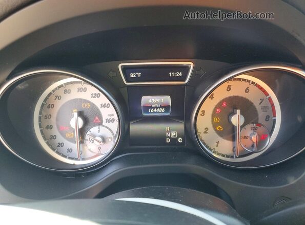 WDDSJ4EB1GN361473 2016 MERCEDES-BENZ B-CLASS Серебряный Вид щитка приборов