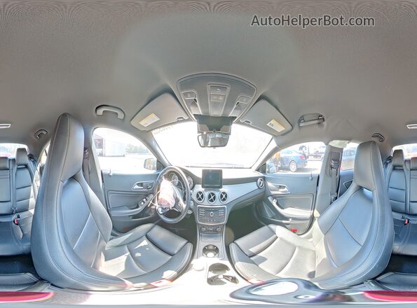 WDDSJ4EB1GN361473 2016 MERCEDES-BENZ B-CLASS Серебряный Панорамный вид салона 360°