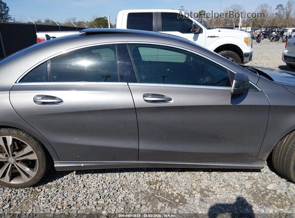 WDDSJ4EB1JN507698 2018 MERCEDES-BENZ CLA 250 Gray Widok wnętrza z tyłu