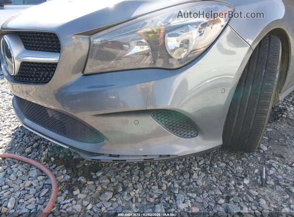 WDDSJ4EB1JN507698 2018 MERCEDES-BENZ CLA 250 Gray Widok z przodu