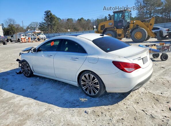 WDDSJ4EB1KN752115 2019 MERCEDES-BENZ CLA-CLASS White Trasero izquierdo