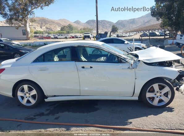 WDDSJ4EB2GN337845 2016 MERCEDES-BENZ CLA 250 White Widok zestawu wskaźników
