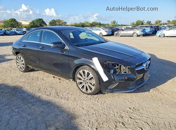 WDDSJ4EB2KN718717 2019 MERCEDES-BENZ CLA-CLASS Black Delantero derecho