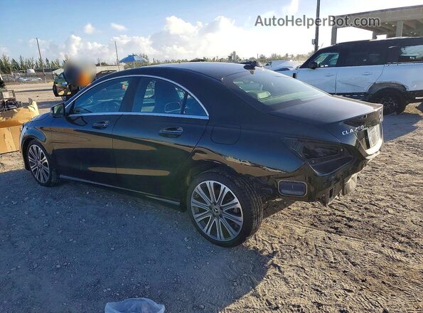 WDDSJ4EB2KN718717 2019 MERCEDES-BENZ CLA-CLASS Black Trasero izquierdo