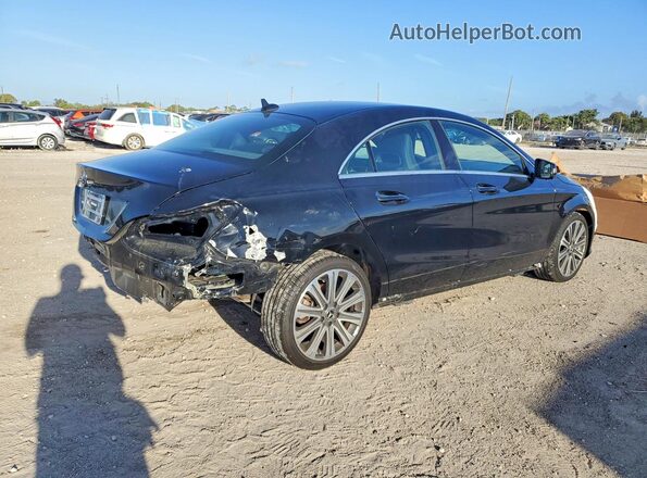 WDDSJ4EB2KN718717 2019 MERCEDES-BENZ CLA-CLASS Black Trasero derecho