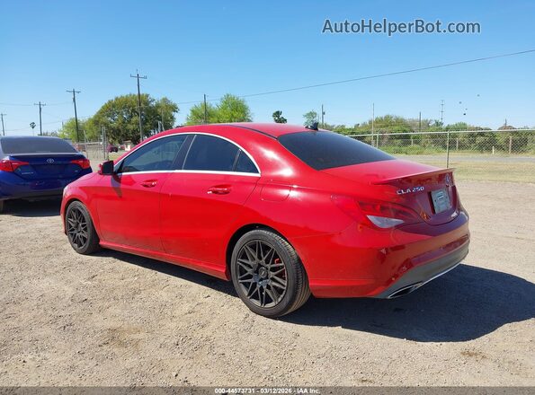 WDDSJ4EB2KN724274 2019 MERCEDES-BENZ CLA 250 Red 